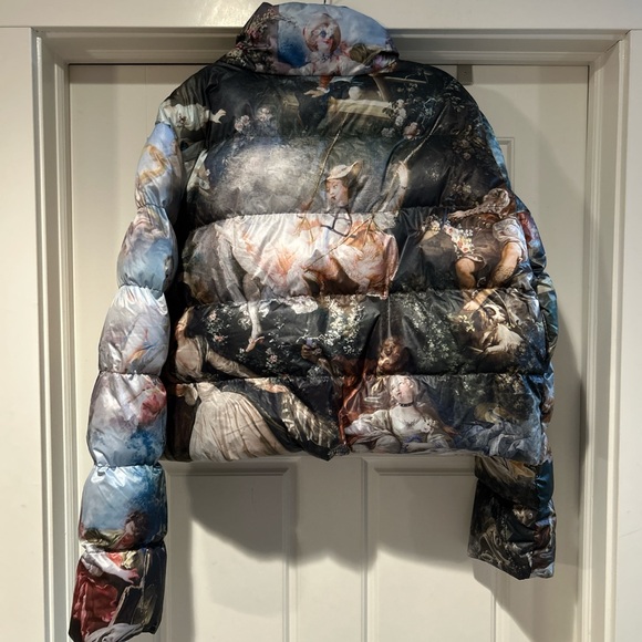 Current Mood Classical Art Multicolored Puffer Jacket - Picture 7 of 7